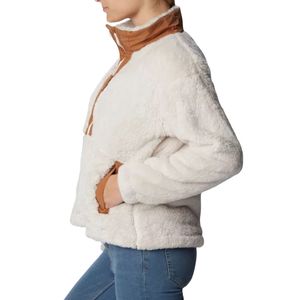 Chaqueta de Forro Polar para Mujer con Cuello Alto y Cremallera Completa, Transpirable, de Alto Gramaje, Estilo Urbano, Chaquetas Sherpa, MOQ Bajo - Product Image 3