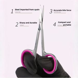 <b>Cuticle</b> <b>scissors</b> precision grooming equipment for beauty care use <b>Cuticle</b> <b>scissors</b> professional nail care tool for personal - Product Image 5