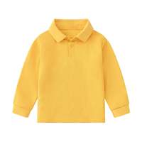 Chemises de golf pour garçons, décontractées, en tricot, grandes tailles, compressées, séchage rapide, manches longues, haute qualité, 100% coton, écologiques, respirantes