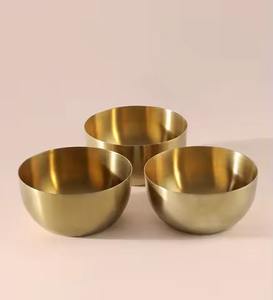 Service à dessert de haute qualité, bol à glace en métal avec cuillère, tasse en acier inoxydable - Product Image 3