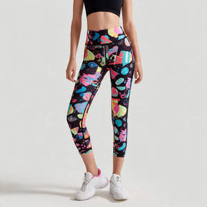 Tenues de sport professionnelles pour la course à pied, leggings de compression musculaire pour l'entraînement, leggings de yoga ajustés, ensembles de fitness pour femmes - Product Image 5