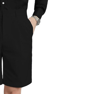 Shorts de golf de performance supérieure avec tissu extensible quadridirectionnel et logo personnalisé pour vêtements de golf professionnels - Product Image 2