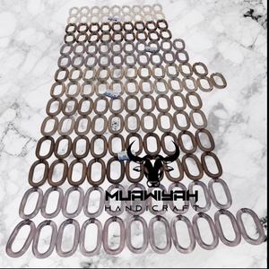 Chaîne à maillons en résine écologique de qualité supérieure, sur mesure, décorative traditionnelle, luxueuse, pour la maison ou le bureau, artisanat MUAWIYAH. - Product Image 2