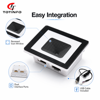 Módulo Lector de Códigos QR Integrado TOTINFO E200 con Interfaz USB en Stock para Sistemas de Quiosco de Autoservicio