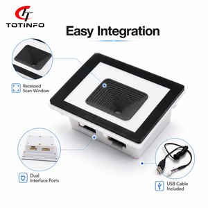 Modulo Lettore di Codici a Barre QR Integrato TOTINFO E200 con Interfaccia USB Disponibile per Sistemi Chiosco Self-Service - Product Image 4