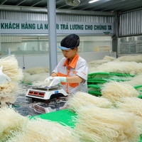 Healthy Instant Dried Rice Vermicelli Noodles-Clean Ingredients Sachet Pack Ready to Eat OEM Thin Rice Vermicelli