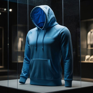 Sudadera con Capucha de Algodón al por Mayor para Hombre, Ropa Urbana 100% Algodón, Sudadera con Estampado Súper Moderno de Bangladesh - Product Image 3