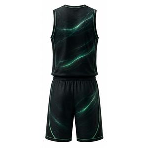 Ensemble de maillot de football américain pour hommes Vision, imprimé géométrique sublimé, respirant, manches longues, personnalisé, toutes saisons, grandes tailles - Product Image 6