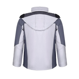 Outdoor Softshell Jacket Men Premium Softshell Jacket Custom Softshell Jacket Full <b>Zip</b> Breathable Sportswear OEM Private Label - Product Image 2