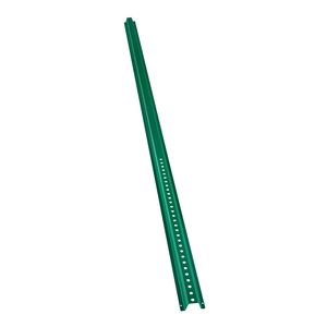 Palo per Insegne a U in Acciaio Verde Rinforzato da 2,4 m (8FT) - Confezione da 4 Pezzi per Recinzioni Fisse di Giardini, Cortili e Campi Agricoli - Product Image 1