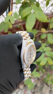 Export Quality Fashion ladies diamond <b>watch</b> with <b>pearl</b> dial for anniversary celebration Available For Sale - Product Image 6