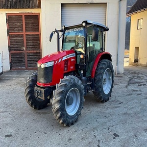 Tracteur agricole d'occasion Massey Ferguson 5711 185HP 4WD à transmission par engrenages avec pompe et roulement moteur - Product Image 6