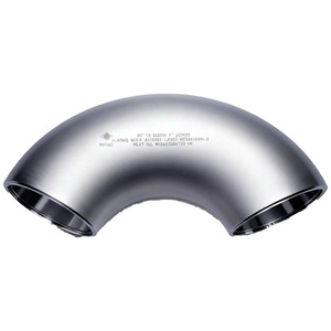 Coude à 90 degrés à rayon long en acier inoxydable 304 304L 316 316L, fabriqué au Vietnam, conforme ASME B16.9, tailles 1/2 à 12, emballage en boîte. - Product Image 4