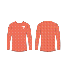เสื้อยืดแขนยาวลายพรางสีน้ำเงินกรมท่าเหลืองสำหรับผู้ชาย ลายตารางเรขาคณิต คอกลม เสื้อยืดลำลอง สตรีทแวร์ เสื้อออกกำลังกาย - Product Image 5