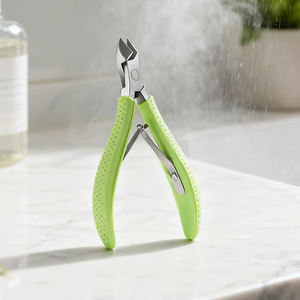 Cuticle Nail Nipper Pink Silicone Cuticle Nipper For Nail Salon Use Finger Nail Cuticle Scissors Toe Nail Clippers - Product Image 5