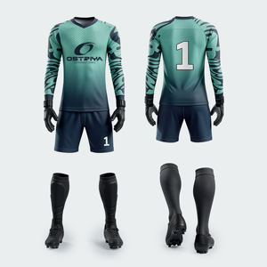 Uniforme de Fútbol Unisex de Alta Calidad, Personalizable con Logotipo, Impresión por Transferencia de Calor, Sublimado, Secado Rápido - Product Image 4