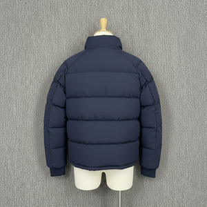 Blouson matelassé de haute qualité, veste streetwear isolée, fourniture en gros OEM, exportation pour acheteurs de mode mondiaux - Product Image 2