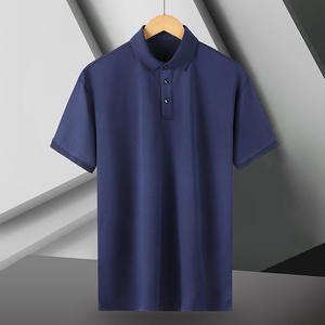 Polo décontracté d'été pour homme en polyester, séchage rapide, personnalisé, à manches courtes - Product Image 4