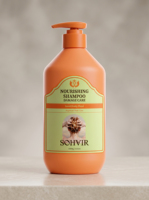 Champú Nutritivo SOHAIR 1000g, Reparación de Daños, Limpieza Profunda, Bajo pH para Cabello con Tratamiento Químico, Sin Silicona, Concentrado