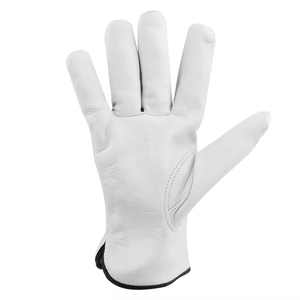 Guantes de Trabajo de Cuero Vacuno de Primera Calidad, Guantes de Protección para Conducir, Guantes Industriales de Seguridad Resistentes - Product Image 3