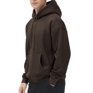Classic Men Hoodies Comfortable Warm 100% Cotton Fleece Pullover <b>Sweatshirt</b> Stylish Fashion Casual Sportswear Streetwear Hoodies - Product Image 3
