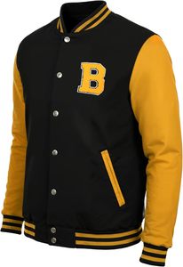 Blouson universitaire américain emblématique Future pour blouson universitaire, avec col montant distinctif, de haute qualité, respirant et écologique - Product Image 3