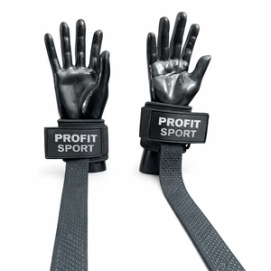 Sangles de musculation en néoprène robustes antidérapantes avec support de poignet, fermeture auto-agrippante, épaisseur 7 mm pour la force athlétique - Product Image 1