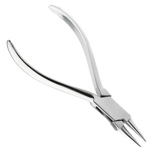 Pince ronde standard, 130 mm, instrument dentaire pour fils en acier inoxydable jusqu'à 1,0 mm, pour la formation et le pliage de boucles de précision - Product Image 6
