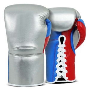 12 paires de gants de boxe en cuir PU de 14 oz, à lacets, respirants, anti-humidité, pour sparring et entraînement - Product Image 1