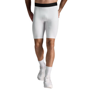 Pantalones Cortos Deportivos de Estilo Urbano para Hombre con Logotipo Personalizado, 95% Poliéster, 5% Elastano, Tejido de Lana, Cintura Elástica, Secado Rápido, Transpirables - Product Image 3