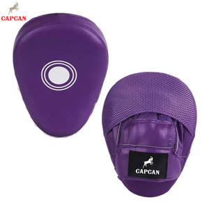 Best Quality Leather <b>Focus</b> <b>Pads</b>-Heavy Duty Training & Boxing Gear Moisture Wicking Eco-Friendly Hook Loop Closure Customizable - Product Image 1