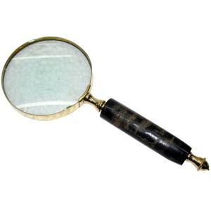 Lupa de Metal artesanal India Vintage 2025, cristal de ojo de buena calidad, diseño de bronce antiguo, venta al por mayor, nuevo producto de aumento - Product Image 2