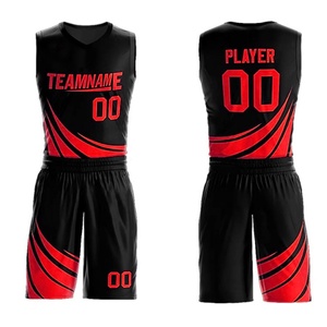 Conjunto de Uniforme de Baloncesto Transpirable de Poliéster con Impresión Personalizada para Hombres, Mujeres y Adultos, con Logotipo del Equipo, Jersey Antibacterial de Secado Rápido - Product Image 2