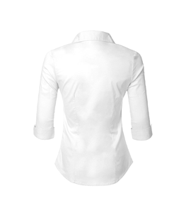 Camisa de Oficina de Manga Larga para Mujer, Corte Clásico, Diseño Flexible, Directo de Fábrica - Product Image 2