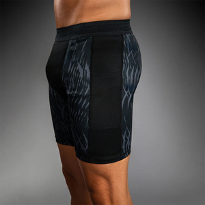 Men's <b>Compression</b> <b>Shorts</b> Mid Waist Quick Dry Spandex Polyester Sporty Star Print Pattern <b>Short</b> Length Elastic Waist - Product Image 4