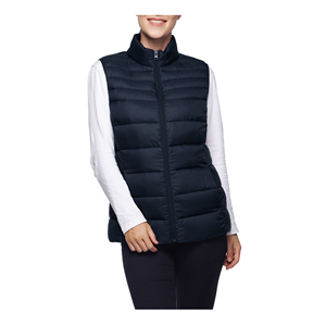 Chaleco Acolchado Ligero de Invierno 2026, Impermeable, con Cuello Alto y Cierre, Sin Mangas, de Algodón para Mujer - Product Image 1