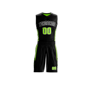Uniformes de Baloncesto Personalizados Transpirables de Primera Calidad para Hombre, Conjunto de Camiseta Sublimada de Poliéster con Logotipo y Nombre del Equipo Personalizados - Product Image 2