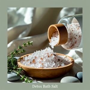 Sal de Baño Mineral del Himalaya Rosa Natural Tallada, Moderna, Ecológica, Relajante, Terapéutica, Aromática, Desintoxicante para la Piel - Product Image 4
