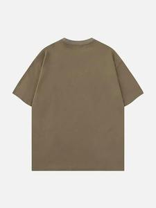 Camisetas de Tela de Poliéster y Spandex, Suaves al Tacto, con Estampado Personalizado, Manga Corta, Ropa Casual - Product Image 6