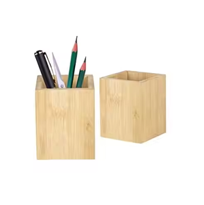 Boîte à stylos en bois, nouveau design pour la maison, l'hôtel, la salle à manger, le bureau, le bureau à domicile, porte-stylos en bois par Crescent Crafts - Product Image 2