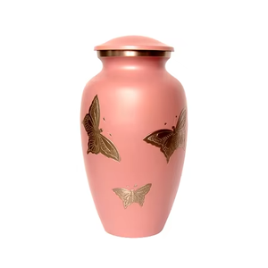 Premium Quality Urn for Human Ashes Handmade Metal Cremation Urn Perfect for Home <b>Memorials</b> or Funeral From India - Product Image 1