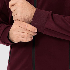 Survêtement en polyester épais pour homme, style streetwear, sur mesure, service OEM, marque privée, collection hiver - Product Image 4