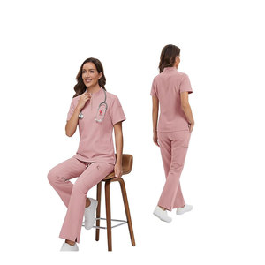 Ensemble de blouses médicales unisexes Solid Trader, tissu respirant, design léger et pratique, uniforme d'hôpital de qualité supérieure - Product Image 6