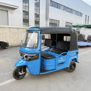 Buy TVS Electric 250cc Motorized Cargo Tricycle Tuktuk Open Body Adult 1000W 48V 400kg EEC & Dot Certified <b>2</b> <b>Passengers</b> Steel - Product Image 1