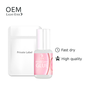 Colle pour extensions de cils 5 ml la plus vendue pour les yeux sensibles – Adhésif professionnel à faible émission de vapeurs, marque privée OEM ODM - Product Image 2