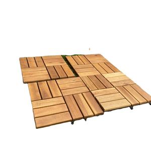 Carreaux de terrasse en bois ACACIA à emboîtement économiques et durables de l'usine du Vietnam - Product Image 6