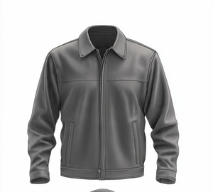 High Quality Premium Cool and Classy Leather <b>Jacket</b> For Casual Use - Product Image 3