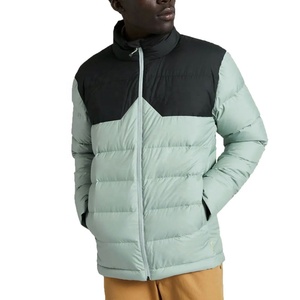Wholesale Men's 100% Polyester with Zipper-Up Stand Collar New Latest Design <b>Puffer</b> <b>Jacket</b> <b>Cheap</b> Price ODM Fabric - Product Image 1