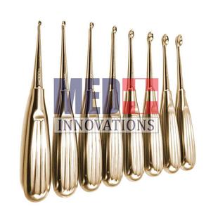 Volkmann MED INNOVATIONS Juego de curetas de hueso manual de CE Certificado Clase I Curetas cervicales de columna Mango de color 8 - Product Image 4