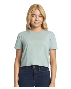 เสื้อครอปท็อปผู้หญิง Wholesale Next Level 5080 สำหรับงานเทศกาล  เสื้อยืดครอปเปล่าสำหรับงานพิมพ์ตามสั่ง พิมพ์ลายเอง พิมพ์สกรีน พิมพ์ DTG - Product Image 4
